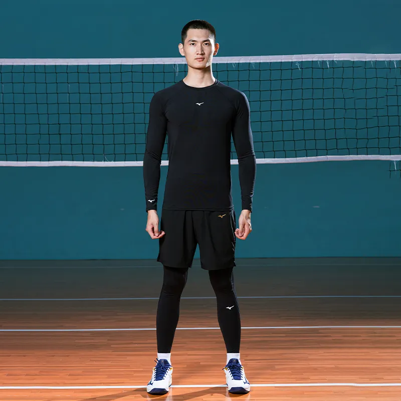 Mizuno Badminton Jersey Unisex Black-2