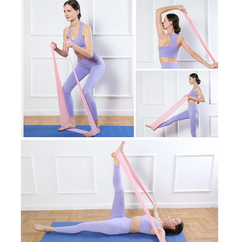 Ledomoda Resistance Band Resistance Band TPE Material High Rebound Stretch Band Unisex-7