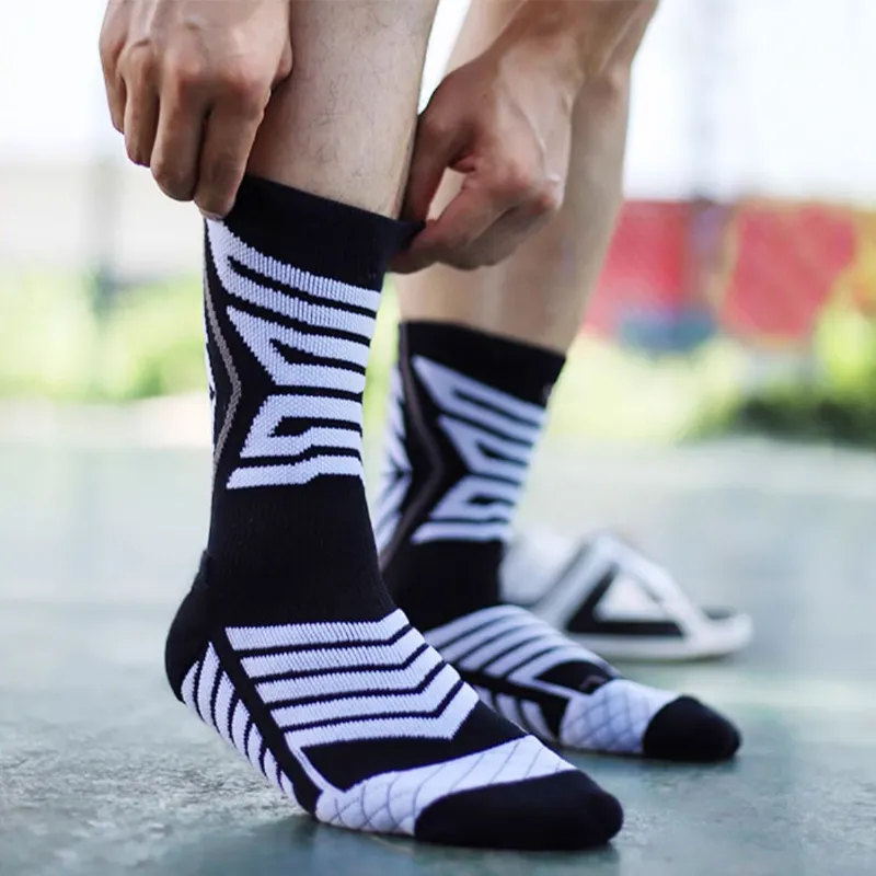 Ledomoda Basketball Socks Unisex 5 Pack Mixed Color-3