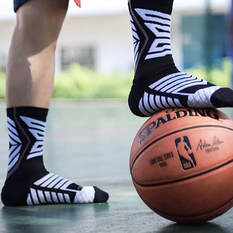 Ledomoda Basketball Socks Unisex 5 Pack Mixed Color-2