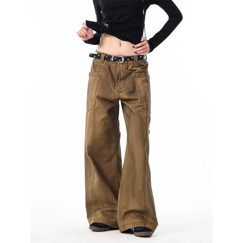 LPMX Jeans Unisex Brown-2
