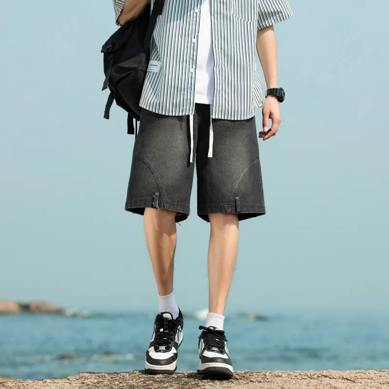 LPMX Denim Shorts Unisex-3