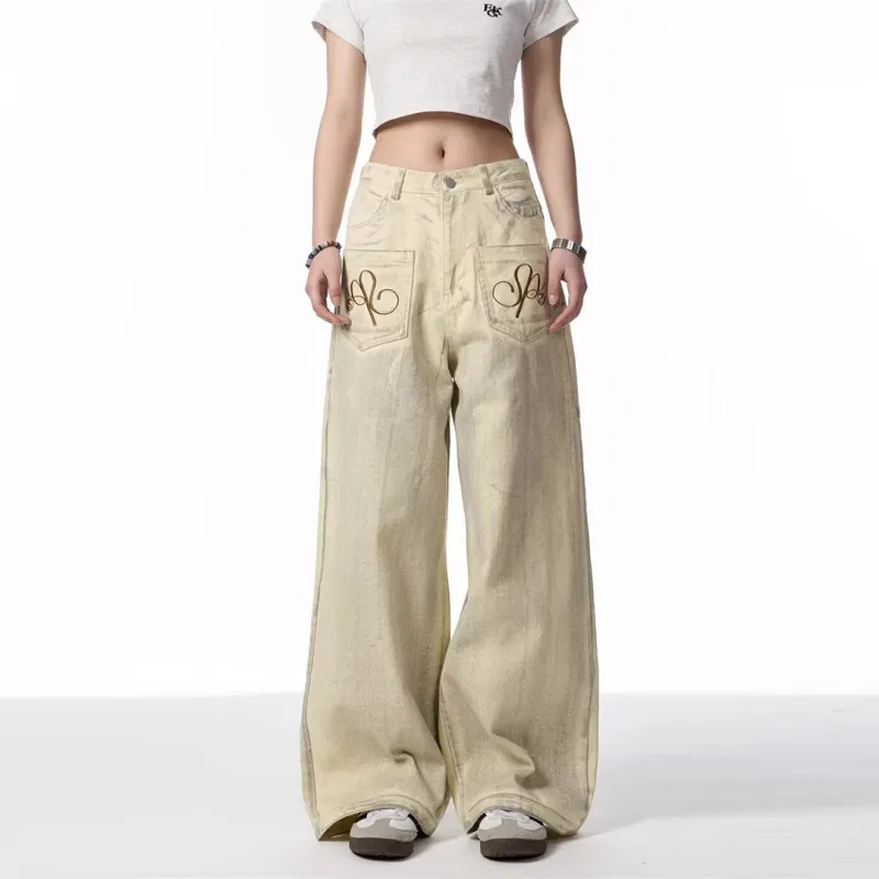 LPMX Jeans Unisex Apricot-2