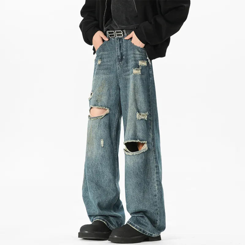 LPMX Jeans Unisex Blue-3