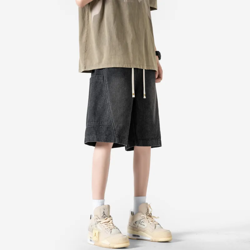 LPMX Denim Shorts Unisex-5