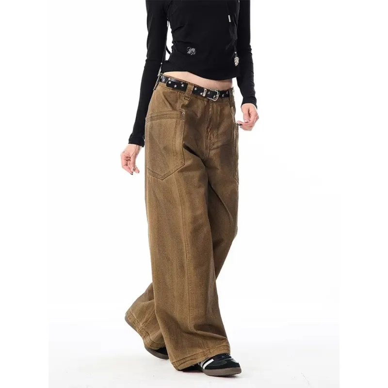 LPMX Jeans Unisex Brown-5