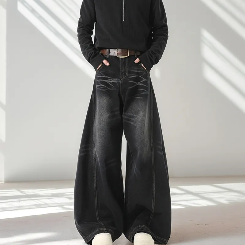 LPMX Jeans Unisex Black-5