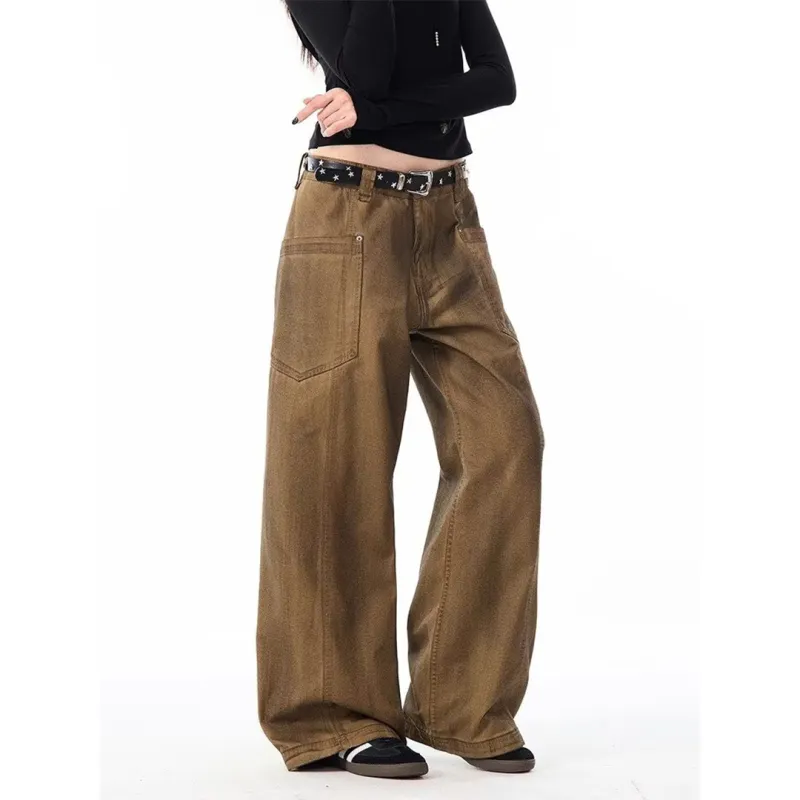 LPMX Jeans Unisex Brown-6