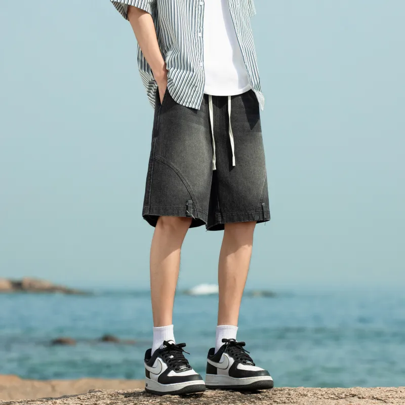LPMX Denim Shorts Unisex-2