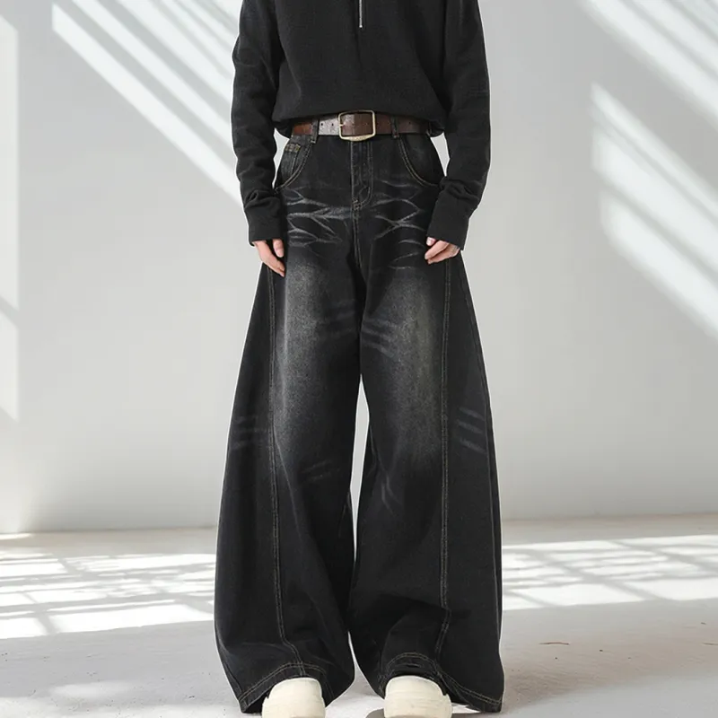 LPMX Jeans Unisex Black-1