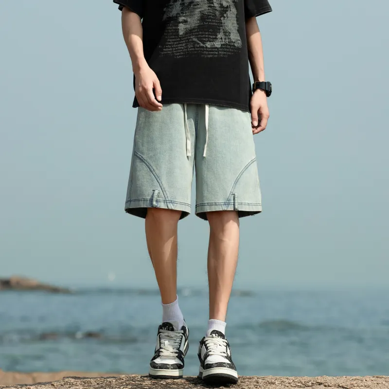 LPMX Denim Shorts Unisex-15