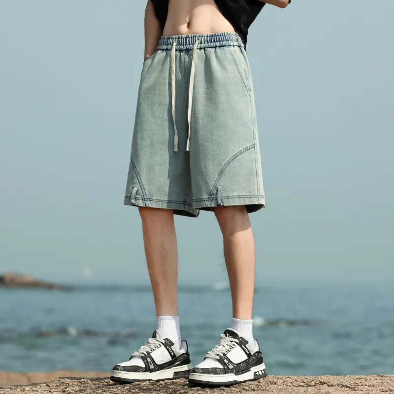 LPMX Denim Shorts Unisex-16