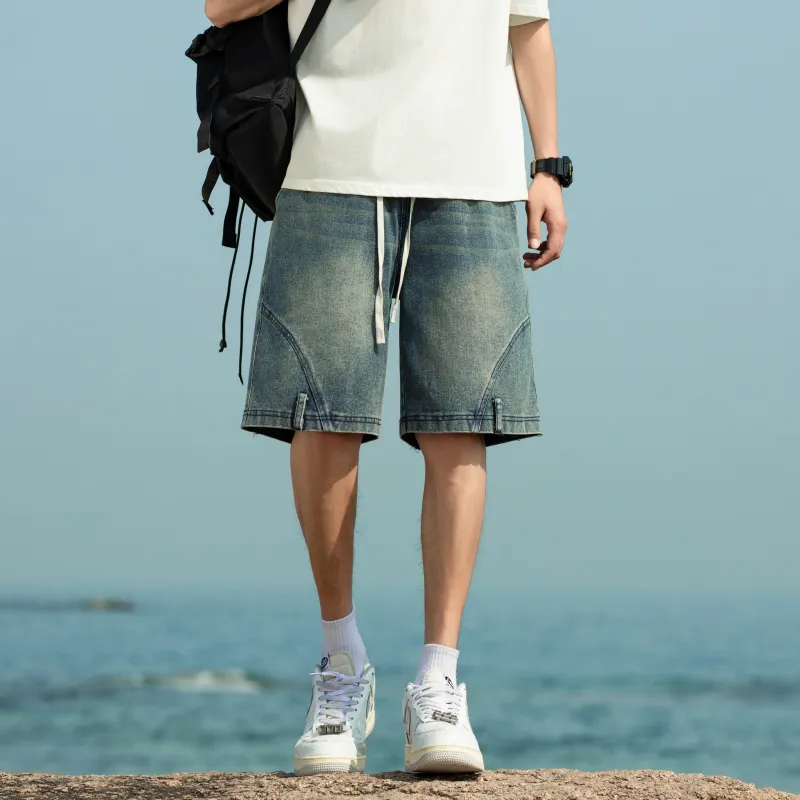 LPMX Denim Shorts Unisex-8