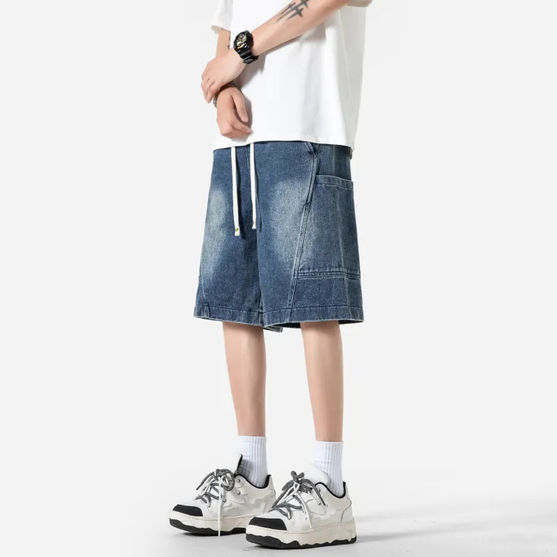 LPMX Denim Shorts Unisex-15