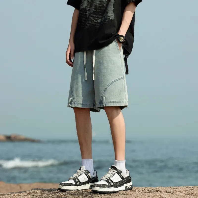 LPMX Denim Shorts Unisex-14