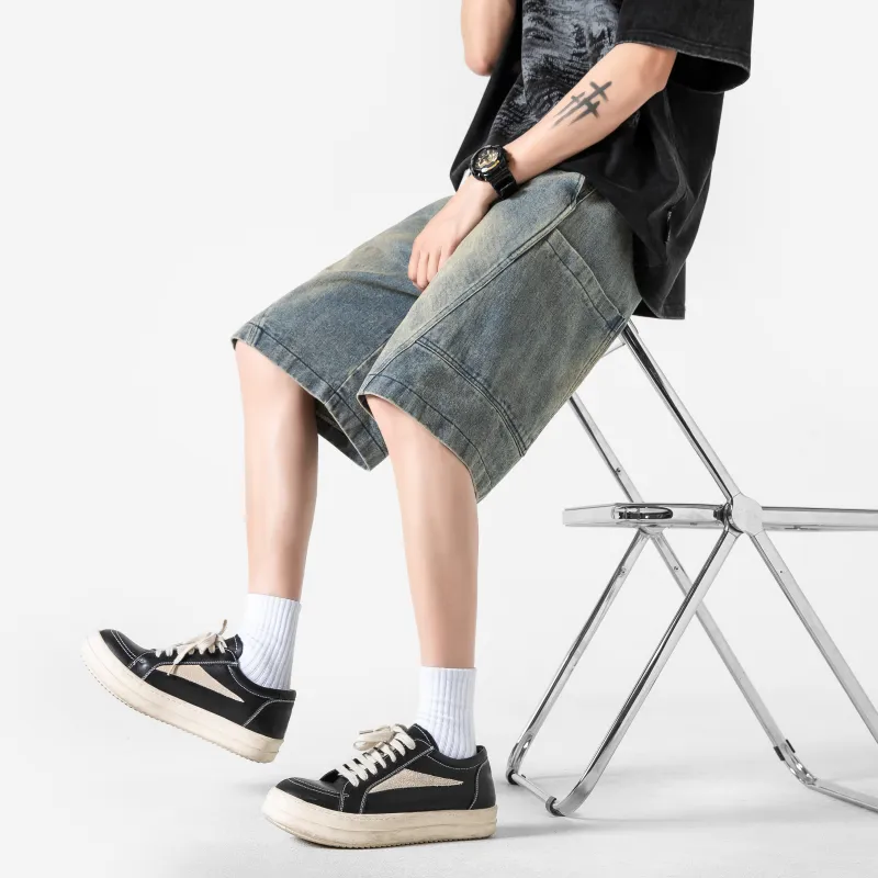 LPMX Denim Shorts Unisex-11