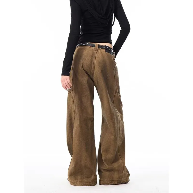 LPMX Jeans Unisex Brown-7
