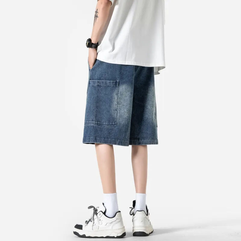 LPMX Denim Shorts Unisex-16