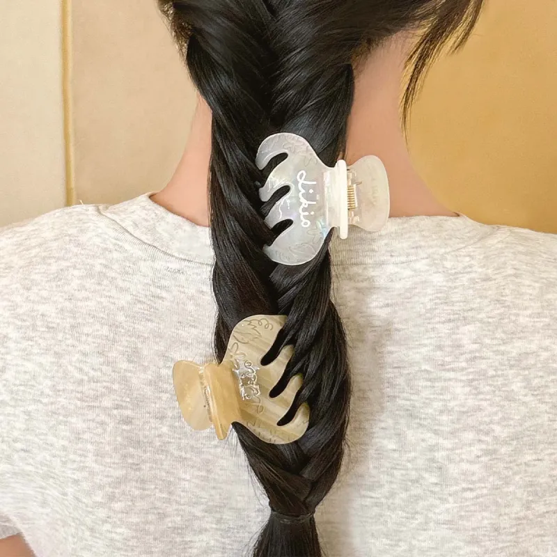 LIKIO Acetate Plate Hair Clips Women's-11