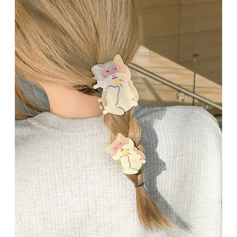 LIKIO Acetate Plate Hair Clips Women's-5