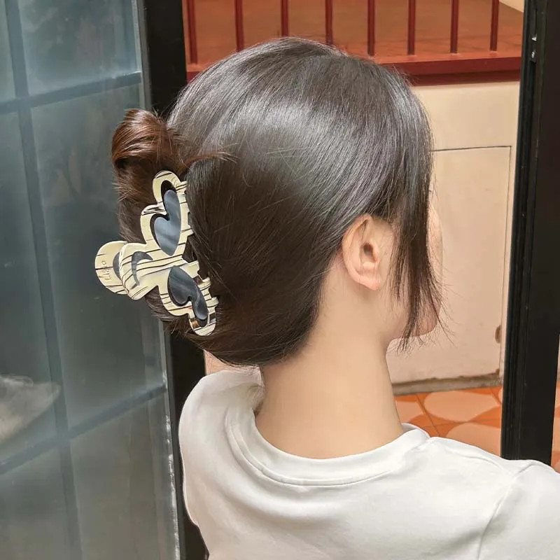 LIKIO Acetate Plate Hair Clips Women's-12