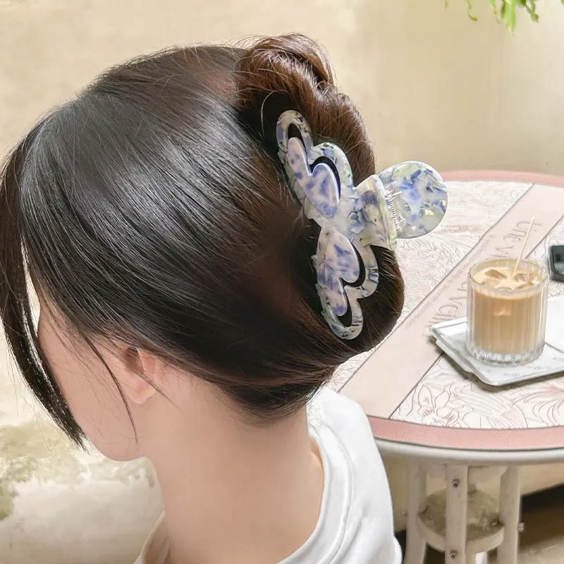 LIKIO Acetate Plate Hair Clips Women's-9