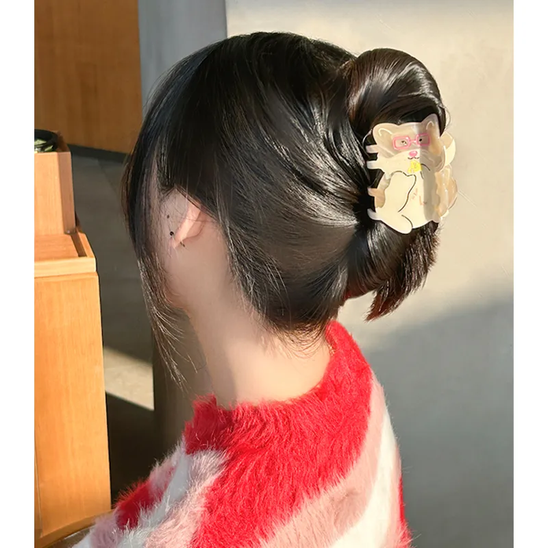 LIKIO Acetate Plate Hair Clips Women's-3