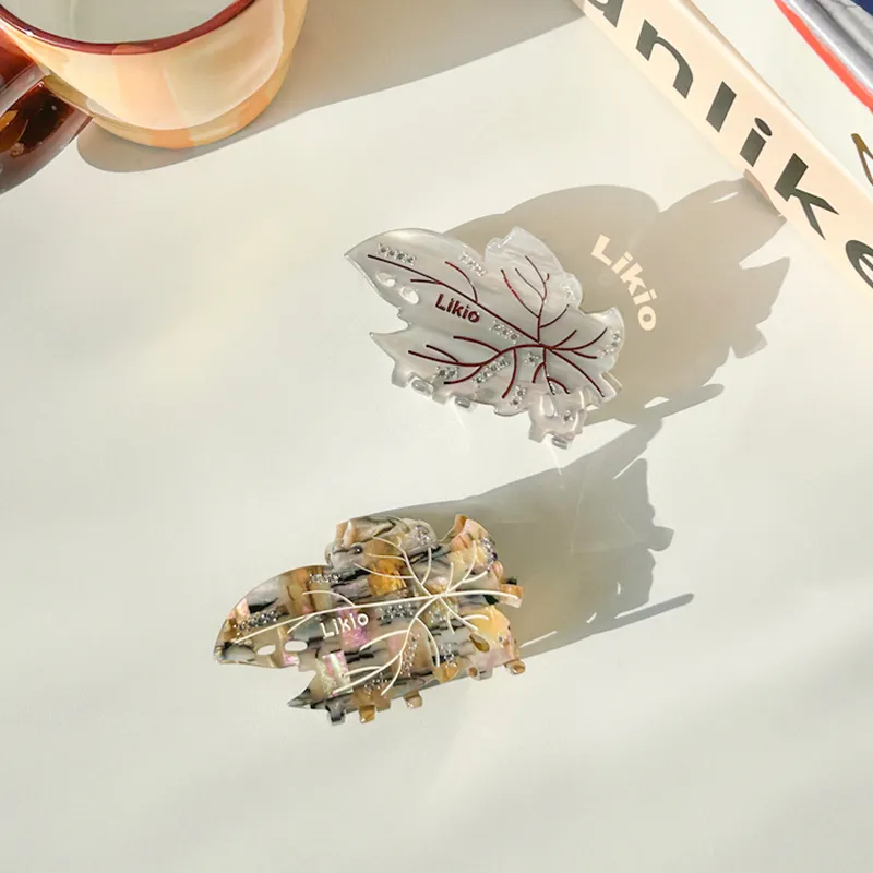 LIKIO Acetate Plate Hair Clips Women's-1