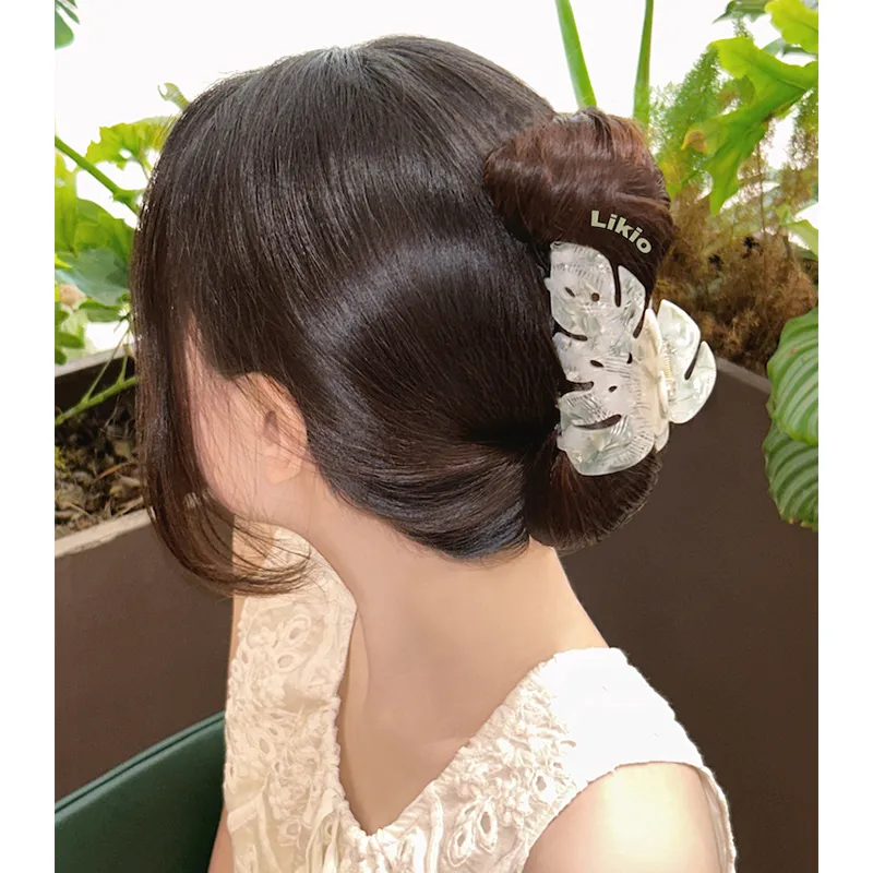 LIKIO Acetate Plate Hair Clips Women's-2