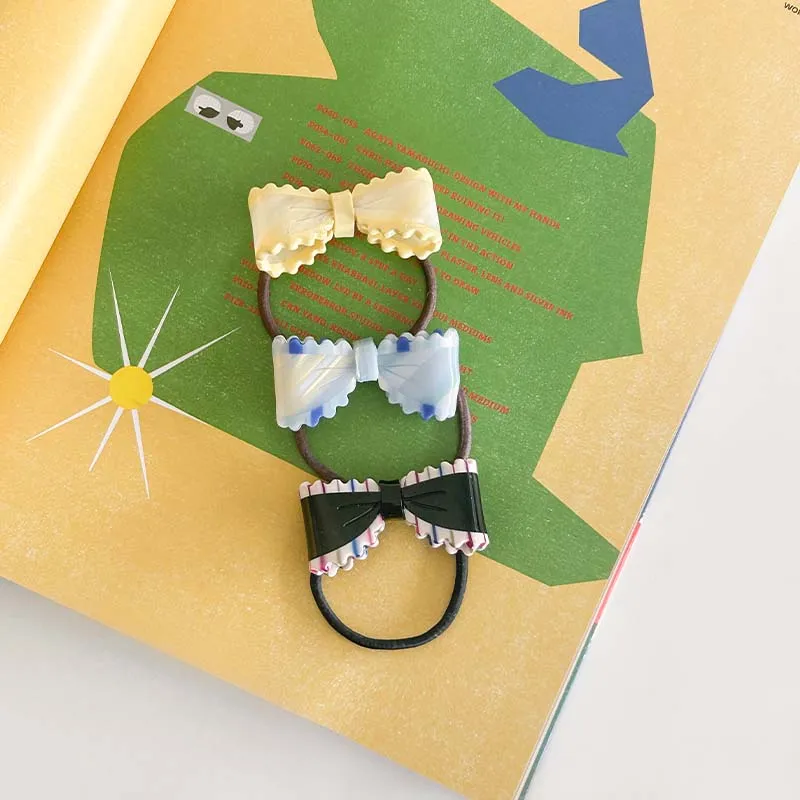 LIKIO Acetate Plate Hair Tie Women's-7