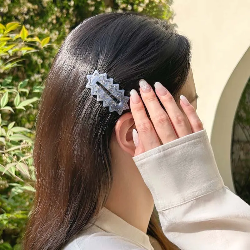 LIKIO Acetate Plate Hair Clips Women's-4