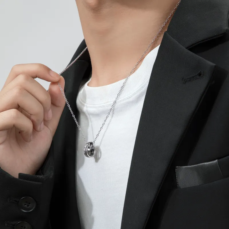 OWNCOOL S925 Silver Necklaces Men's-2