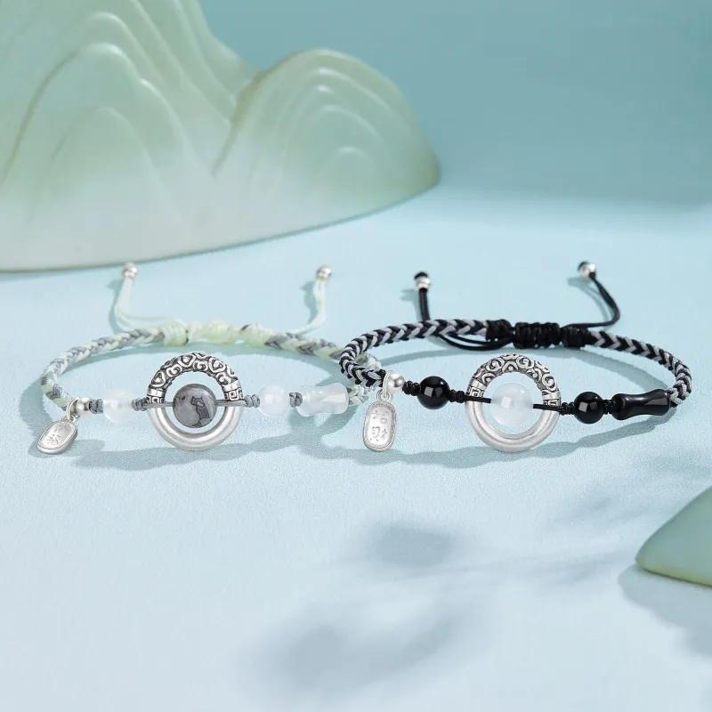 OWNCOOL Natural Chalcedony Bracelets Unisex-9