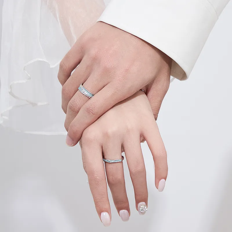 OWNCOOL 999 Fine Silver Rings Unisex-9