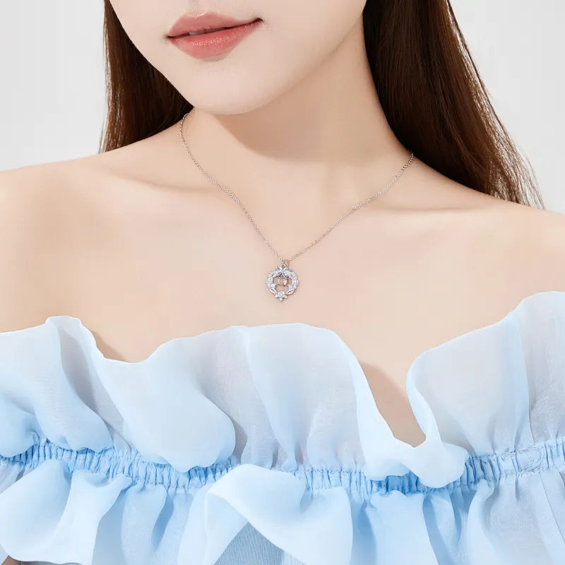 OWNCOOL S925 Silver Necklace Birthday Box Gift Women's-3