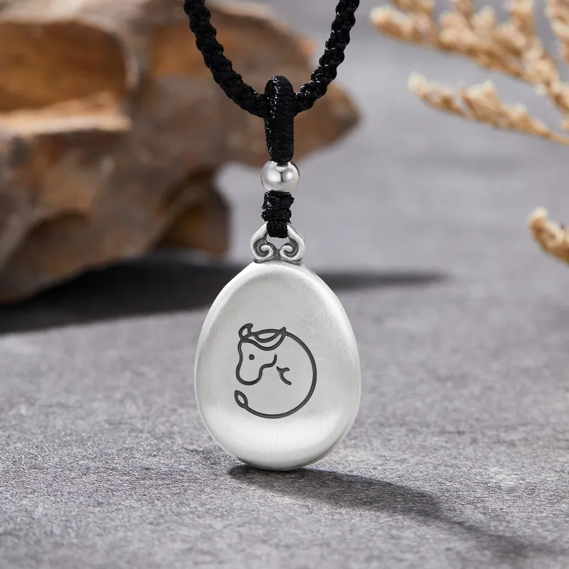 OWNCOOL 999 Fine Silver Sterling Silver Necklaces Women's-8