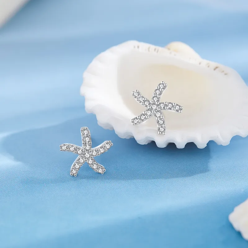 OWNCOOL S925 Silver Stud Earrings Women's-2