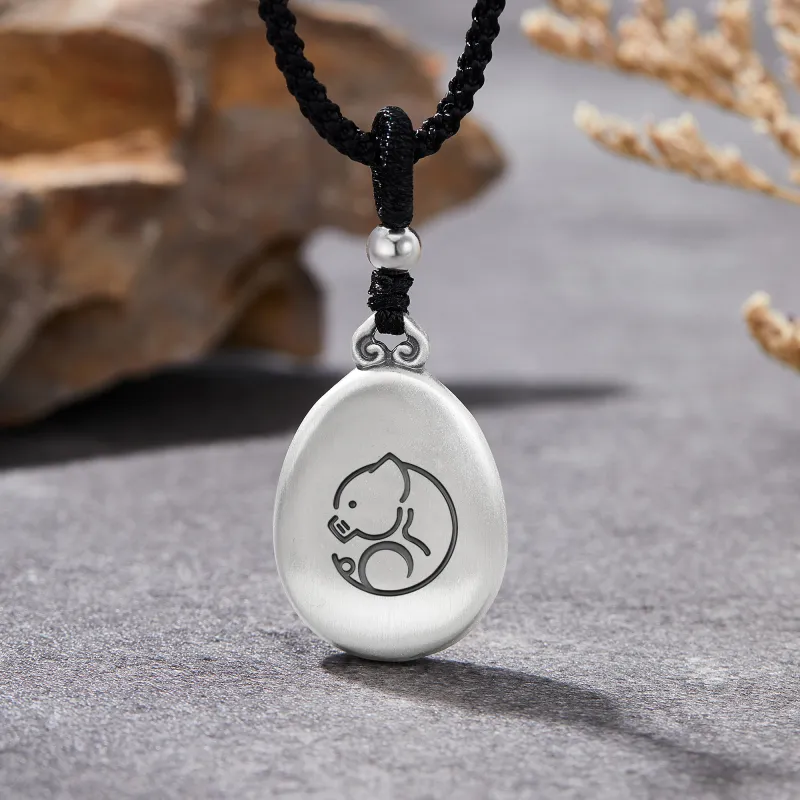 OWNCOOL 999 Fine Silver Sterling Silver Necklaces Women's-78