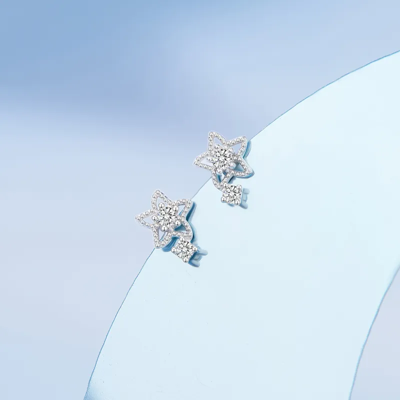 OWNCOOL S925 Silver Stud Earrings Women's-3