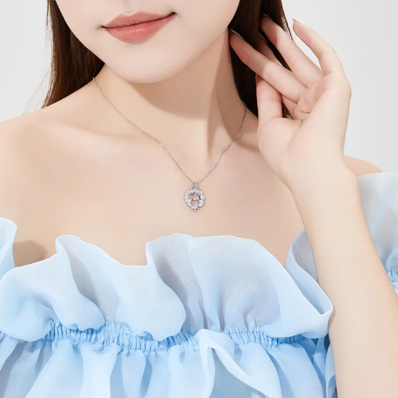OWNCOOL S925 Silver Necklace Birthday Box Gift Women's-1