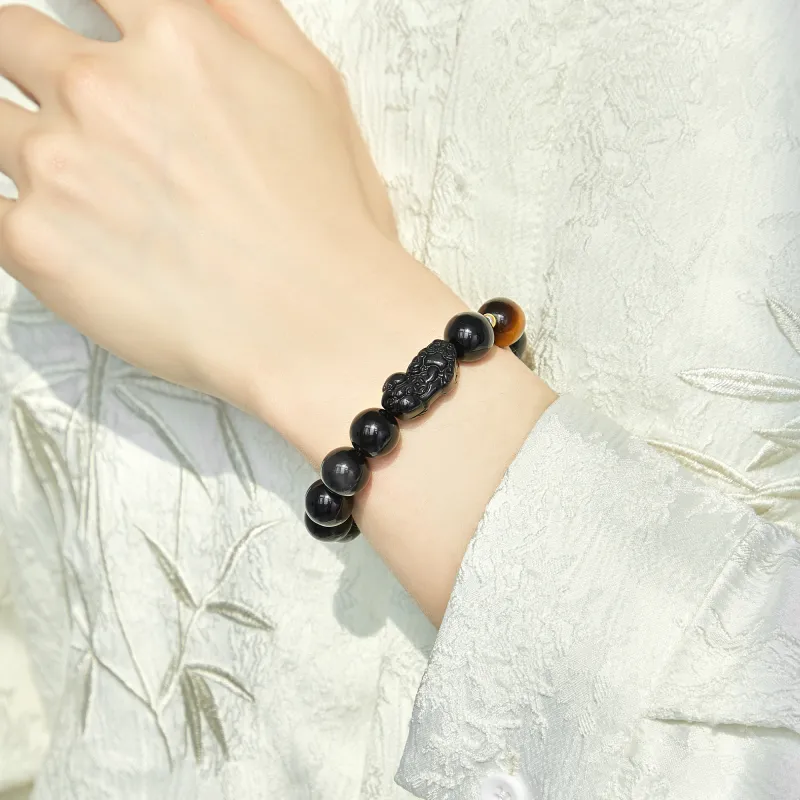 OWNCOOL Obsidian Jade Bracelets Men's-2