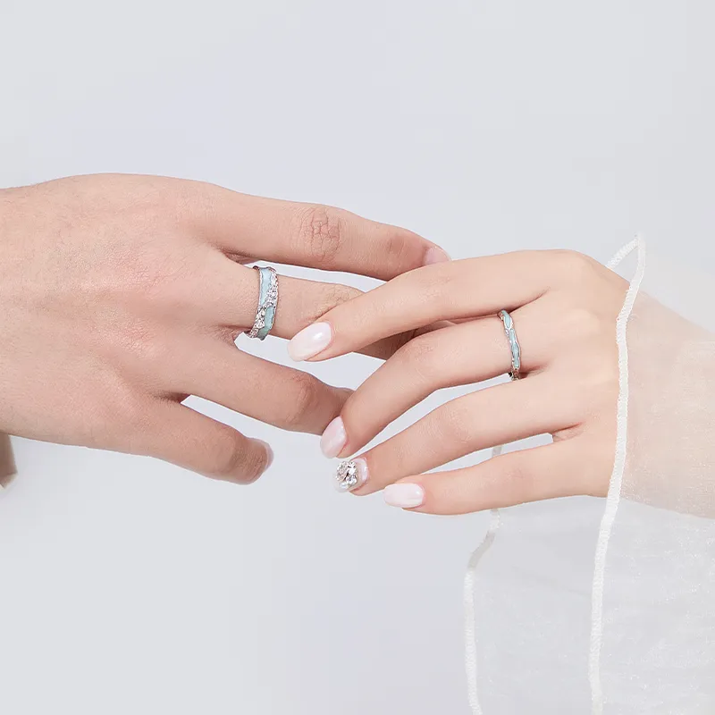 OWNCOOL 999 Fine Silver Rings Unisex-8