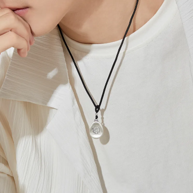 OWNCOOL 999 Fine Silver Sterling Silver Necklaces Women's-18