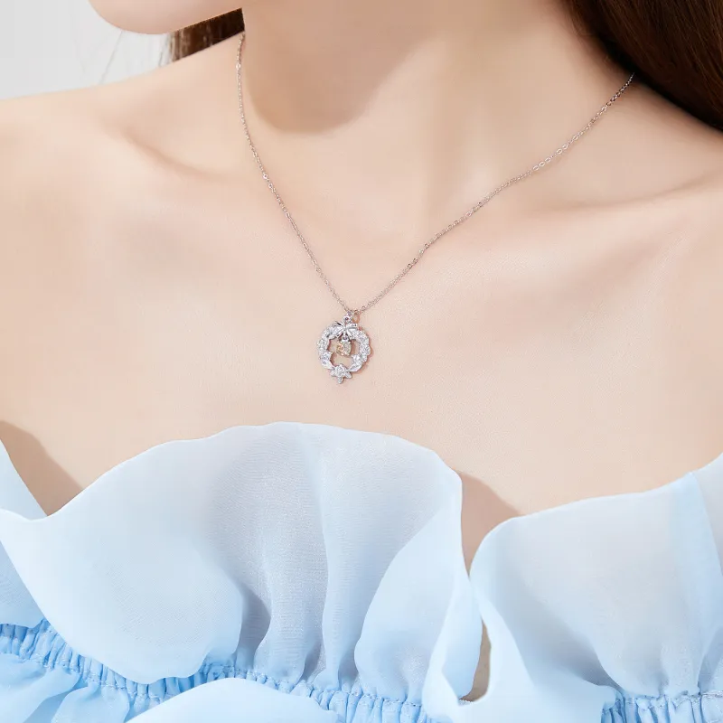 OWNCOOL S925 Silver Necklace Birthday Box Gift Women's-2