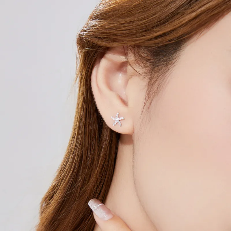 OWNCOOL S925 Silver Stud Earrings Women's-4