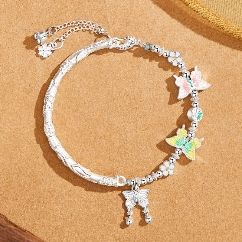 OWNCOOL S925 Silver Bangles Women's-1