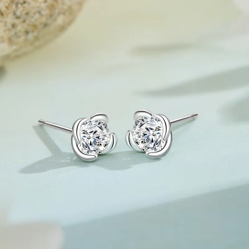 OWNCOOL 925 Sterling Silver Stud Earrings Gift Box Set Women's-2