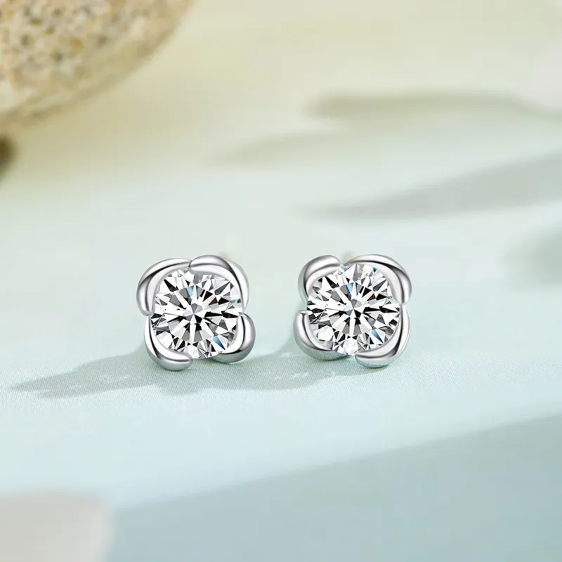 OWNCOOL 925 Sterling Silver Stud Earrings Gift Box Set Women's-1