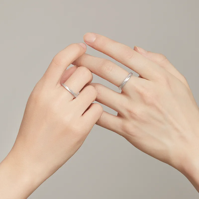 OWNCOOL 999 Fine Silver Rings Unisex-5