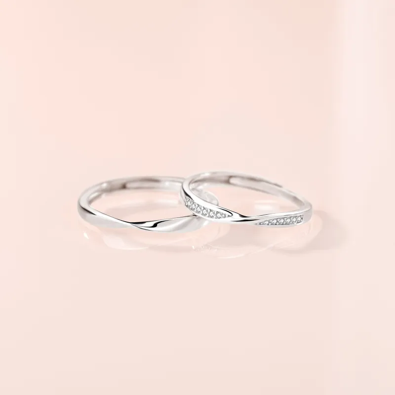 OWNCOOL 925 Sterling Silver Rings Unisex-1